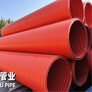 Tubo de Drenagem Corrugado de Plástico HDPE Preto de Grande Diâmetro 700mm, Preços de Tubos de Drenagem de 16 Polegadas - Product Image 5