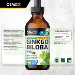 Tùy chỉnh <span class=keywords><strong>Ginkgo</strong></span> <span class=keywords><strong>Biloba</strong></span> chiết xuất giọt chất lỏng não bổ sung <span class=keywords><strong>Ginkgo</strong></span> <span class=keywords><strong>Biloba</strong></span> cồn Vegan <span class=keywords><strong>Ginkgo</strong></span> <span class=keywords><strong>Biloba</strong></span> lỏng nootropic giọt - Product Image 6