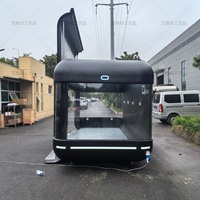 Remorque alimentaire mobile d'extérieur Street Van Ice Cream Burgers Fries Fast Food Pizza Snack Kiosque pour hot-dogs Burgers Chips Candy