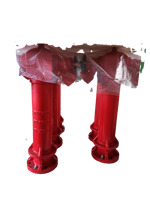 Hydrant de sol en acier au carbone rouge Wosen Ws fabriqué en Chine avec garantie de 2 ans et liste de prix à partir de 20 MOQ