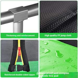 Trampolín SUNEYE <span class=keywords><strong>de</strong></span> 8-10-12-14-15-16 pies para Interiores/Exteriores, para Niños, Material <span class=keywords><strong>de</strong></span> PVC Seguro, Red Interna Protectora <span class=keywords><strong>de</strong></span> PP, Acero y Espuma para Saltar - Product Image 4