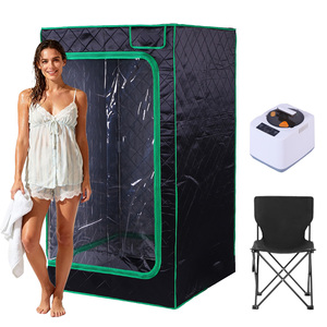 Sauna de Vapor Portátil Personalizada, de Forma Cuadrada Grande, para Disfrutar en Casa, Equipo de Spa para el Hogar, para una Vida Saludable - Product Image 1