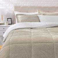 Ensemble de couette polaire épaisse et moelleuse, ensemble de literie Super confortable et chaud pour l'hiver, ensemble de couette double 2 pièces