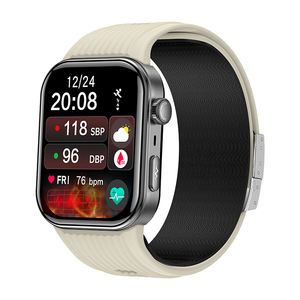 Reloj Inteligente S191 con Pantalla AMOLED Cuadrada, ECG, Bomba de Aire, Monitor de Presión Arterial, Reloj de Salud para Adultos Mayores con Detección de Caídas y Llamada <span class=keywords><strong>SOS</strong></span> - Product Image 1