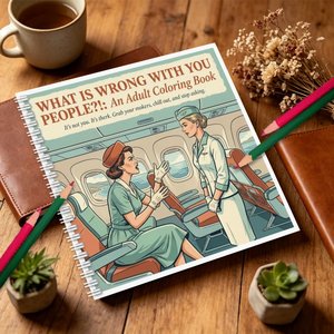 Livre de <span class=keywords><strong>coloriage</strong></span> pour adultes personnalisé en spirale, sarcastique, drôle, humoristique, pages de <span class=keywords><strong>coloriage</strong></span> pour soulager le stress, relaxation, anti-anxiété, OEM - Product Image 4