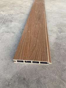 Clôture durable en bois WPC CO-Extrusion Belle clôture WPC Panneaux de clôture de <span class=keywords><strong>jardin</strong></span> extérieur - Product Image 4