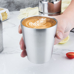 Tazza tazza d'oro in metallo a sublimazione personalizzata tazza da tè coreano tazza da bere acqua 304 acciaio inossidabile tazza da caffè a doppia parete - Product Image 2