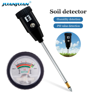芝生ガーデンプランター用の長い電極プローブを備えた土壌<span class=keywords><strong>PH</strong></span>メーターテスト酸性アルカリ度土壌水分計 - Product Image 2