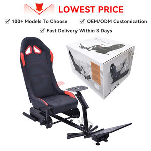 Simulador de conducción de <span class=keywords><strong>estilo</strong></span> Popular, silla de cabina, simulador de carreras para <span class=keywords><strong>juegos</strong></span>, soporte para volante Sim, asiento plegable para Logitech - Product Image 3