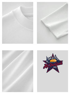 T-shirt respirant 100 % coton pour homme, motif Statue de la Liberté, skyline de New York, design AllStar Game 2019, impression numérique, mode urbaine - Product Image 5