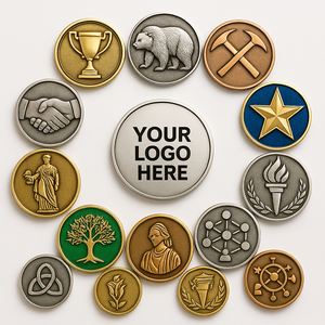 Nhà máy tùy chỉnh thiết kế đôi bên tiền xu <span class=keywords><strong>Chrome</strong></span> mạ sưu tập mạ Vàng thách thức Kẽm hợp kim trống tiền xu - Product Image 3