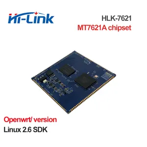Hi-Link-HLK-7621 Gigabit-WLAN-Router-Modul mit PCIe/USB3.0/2.0 256MB DDR3 und 32MB Flash Gigabit 1000 Mbit/s OpenWRT Router-Modul