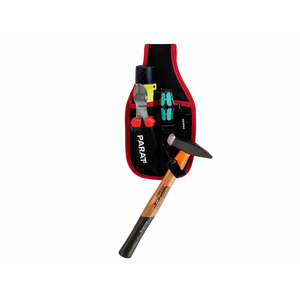 Sac de ceinture à outils Parat avec porte-marteau, sac de taille réglable en nylon rouge 5990836991 - Product Image 2