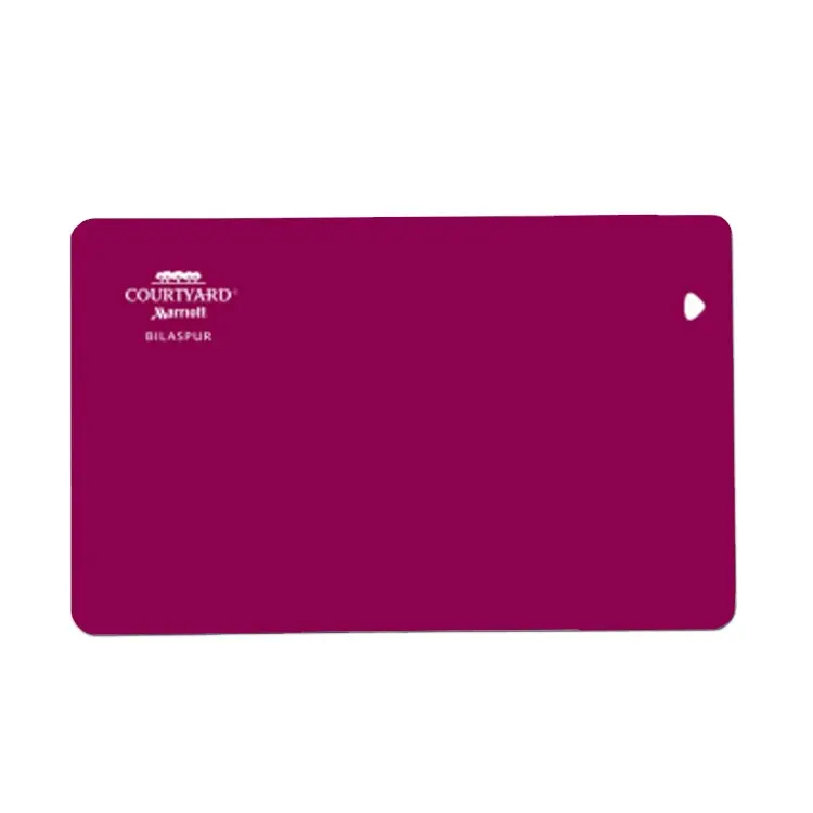 PVC Material 99.9% pass rate high cost performance hotel key cards quickly take power in 0.1s
