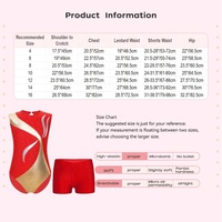 4-16 Ensemble de vêtements de danse pour enfants Filles Vêtements de gymnastique pour enfants Justaucorps Stage contemporain Costume de danse de scène Performance Wear