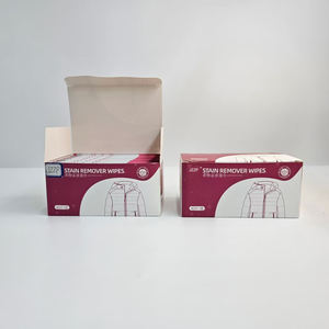 去污湿巾 快速清洁 无需水 柔和温和，不伤衣物，方便携带，适合旅行、餐厅、办公室 - Product Image 2