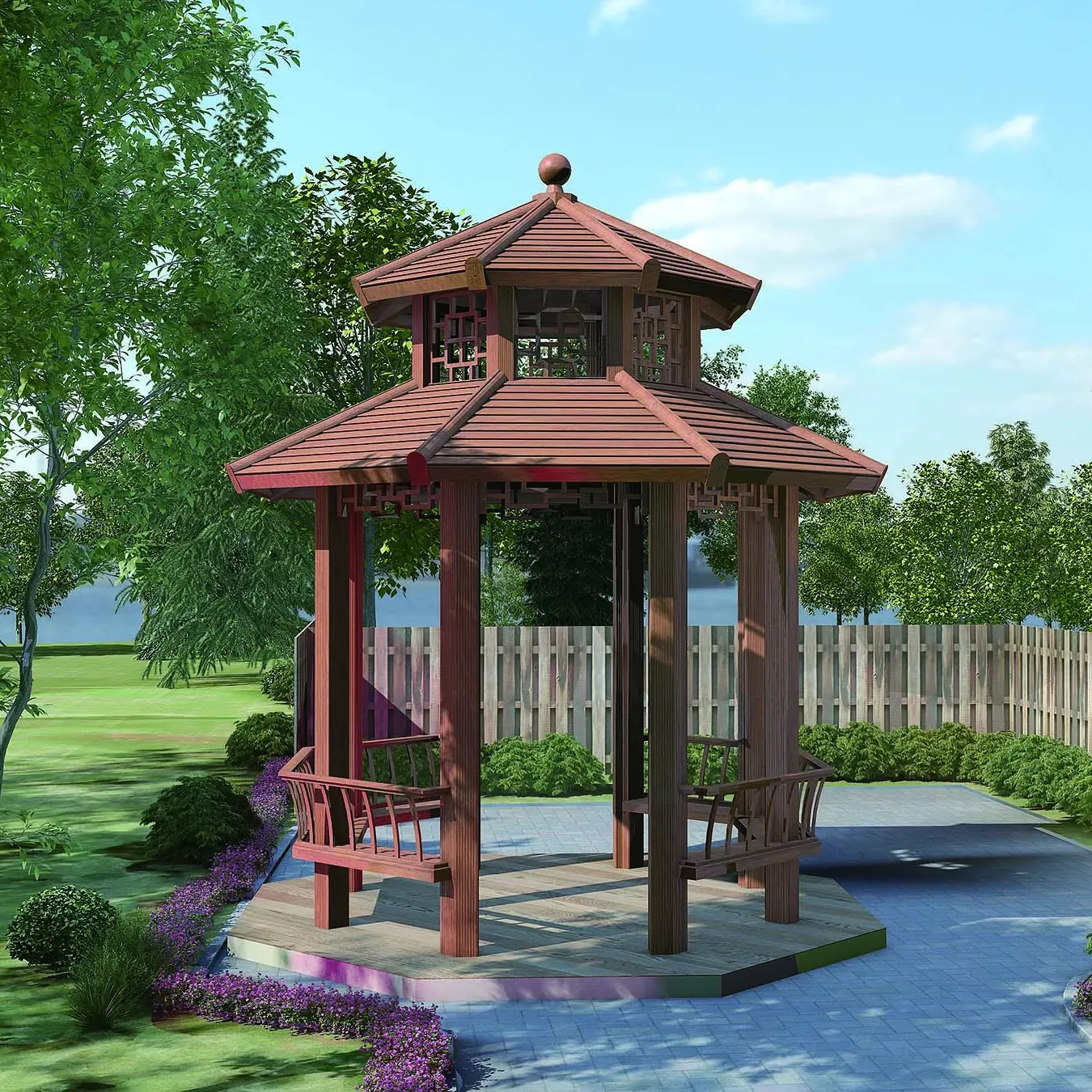 Design moderne personnalisé pas cher personnalisé couleur pavillon en métal Gazebo de jardin extérieur étanche en fonte Gazebo