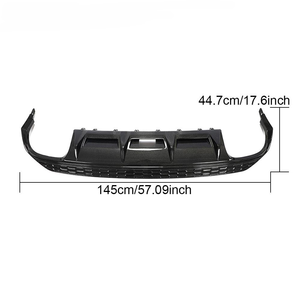Difusor Trasero de Fibra de Carbono de Alta Calidad 2021-2023, Modelo Original de Fábrica, Modificado para Audi <span class=keywords><strong>A3</strong></span> <span class=keywords><strong>S</strong></span>-<span class=keywords><strong>line</strong></span> S3 - Product Image 3