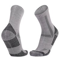 Chaussettes de sport en laine mérinos de haute qualité, design personnalisé, OEM, thermiques, douces, absorbant la transpiration, pour la randonnée, pour hommes et femmes, pour l'extérieur