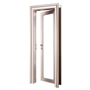 Diseño Crash Almuniumn Glass Windlass Mujeres Baño Interior Venta al por menor Operador <span class=keywords><strong>de</strong></span> ducha-top Swing Louver Door - Product Image 6