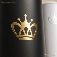 Boîte en carton cylindrique pour serviettes de visage avec logo personnalisé, emballage jetable biodégradable pour soins personnels