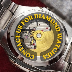 Reloj Mecánico con Diamantes Moissanite VVS Estilo Hip Hop, Suministro Directo de Fábrica, para Uso Urbano, Disponible a Buen Precio - Product Image 2