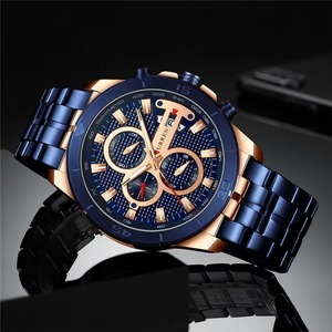 Reloj de Lujo para Hombre Drioshipping, Cuarzo, Acero Inoxidable, Luminoso, Movimiento Mecánico Seiko, Diseño Simple y Moderno - Product Image 3