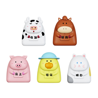 Oshid Custom Blind Box Cute 3D Animal Toy Keycap for Clicker Keychain - for Custom Keycaps Mechanical Keyboard