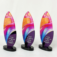 Nouveau Trophée en Cristal Personnalisable de Qualité Supérieure pour Championnat, Prix Créatif Imprimé