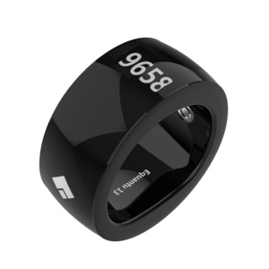 <b>Digital</b> Tasbih Ring Counts up to 999999 5 Time Reminders Muslim Prayer Azan Alarm <b>Clock</b> Zikr Ring - Product Image 1