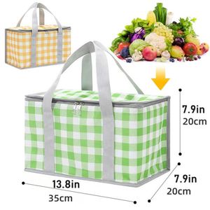 Insulated Lunch Bag for Women Men Large Reusable Lunch Box Adult Leakproof Portable Cooler Tote Bags for Work Picnic Cooler Bag - Product Image 4