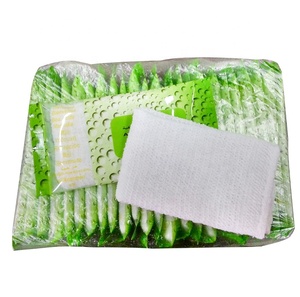 คุณภาพดีแบบพกพาทิ้ง Freshing จัสมินกลิ่นใบหน้ามือปากสะอาดเนื้อเยื่อเปียก - Product Image 1