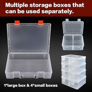 1600+ Baseball Card Storage <b>Box</b>, Sports Cards Holder Organizer Hard Plastic Display Case Compatible - Product Image 6