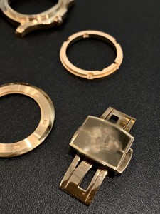 Accesorios de <span class=keywords><strong>reloj</strong></span> de maquinaria automática de oro de 18 quilates para bisel de caja de <span class=keywords><strong>reloj</strong></span> de lujo RL y cierre plegable con seguridad - Product Image 5