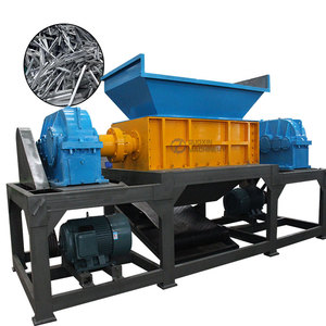 Trituradora Automática de Doble Eje para Reciclaje de Chatarra, Metal, Acero y Hierro, en Venta - Product Image 1