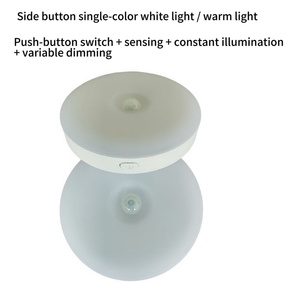 Hot Selling Rechargeable <b>LED</b> Portable Night <b>Light</b> Magnet Touch Control ABS <b>Mini</b> Design Style for Home Outside Hallway - Product Image 6
