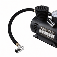 Compresseur portable 12V mini 150psi, gonflage rapide, certifié CE, silencieux 85dB, design compact pour le gonflage des pneus de voiture