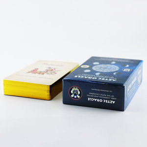 Carte da Gioco Tarocchi e Oracoli Personalizzate con Bordi Dorati, Stampa di Alta Qualità su Carta, Produzione OEM - Product Image 3