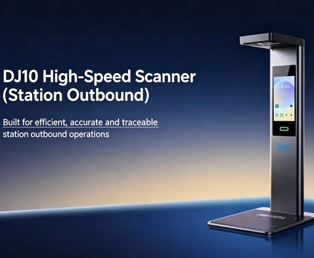 DJ10 Outbound High-Speed Document Camera 8MP USB Overhead Scanner for Warehouse Logistics Shipping