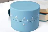 Mini minuterie mécanique en plastique compacte dortoir étudiant et rappel de cuisine avec alarme de travail d'efficacité de dessin animé