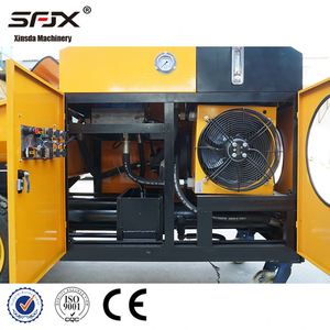 ปั๊มไฮดรอลิกไฟฟ้าแนวนอนขนาดเล็ก, ปั๊มคอนกรีตโครงสร้างรอง - Product Image 5
