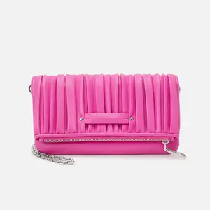 Guangzhou élégant pochette à chaîne exquis magnétique Snap PU soirée sac à main pour femmes dames fronde sacs à bandoulière