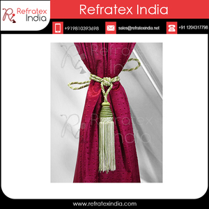 Embrasses de ruban de rideau faites à la main, fournisseur en vrac et fabrication par réfractex inde fabriqué en inde pour la meilleure qualité et le prix bas - Product Image 3