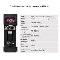 Machine de scellage automatique de canettes en PET personnalisable par le fabricant pour les bouteilles en PET, les canettes en PET, avec panneau tactile