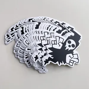 Alta Qualidade Impressão Personalizada Etiqueta Do Logotipo Brilhante Die Cutting Sticker Folha Auto-adesiva Impermeável Vinil Die Cut Sticker