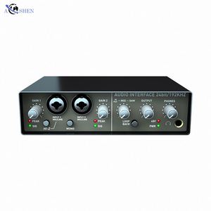 Scheda Audio Digitale Professionale per Registrazione Musicale in Studio e <span class=keywords><strong>Live</strong></span>, Mixer USB, Interfaccia Audio per Mixaggio - Product Image 1