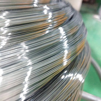 Fil d'acier galvanisé à chaud en zinc 2 mm 1 mm 3 mm 0,7 mm, calibre 16 18 20 21 22, acier inoxydable 304 316 201, barres de fil