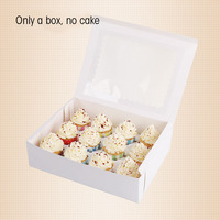 Cajas de Papel Kraft Ecológicas Personalizadas de Visual Factory para Postres y Cupcakes con Soportes, 50 Unidades MOQ para Chicle y Sushi