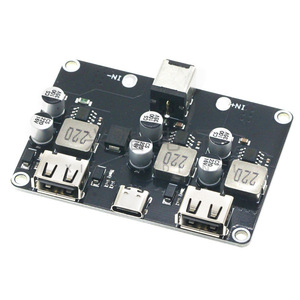 3 Port Fast Charging Module 12V 24V To QC3.0 Type C USB Charger Board For <b>Tablet</b> Desktop Use - Product Image 3