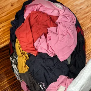 100 Katoenen Schoonmaakdoekjes T-Shirt Lappen Gesneden Hergebruikt Gekleurde Katoenen Doek Lompen In China Lappen Schoonmaken